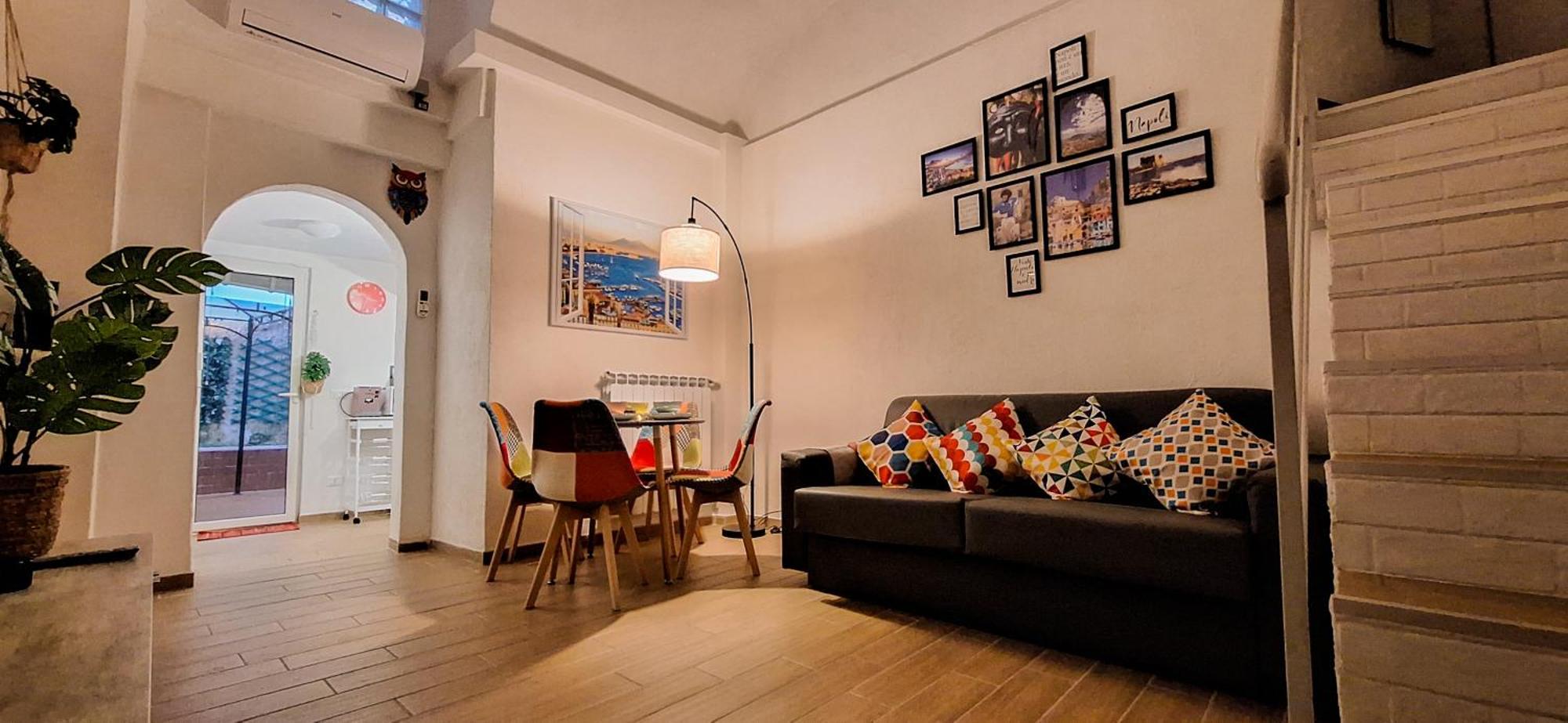 Apartamento La Grotta Bianca Nápoles Exterior foto