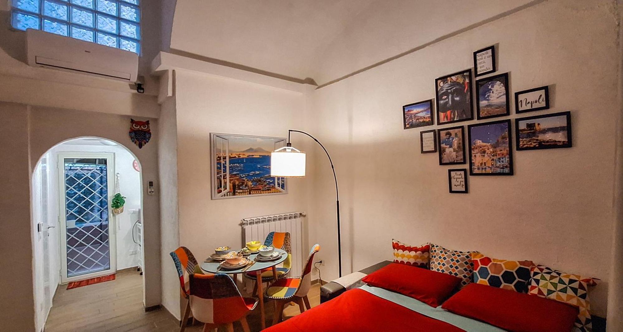 Apartamento La Grotta Bianca Nápoles Exterior foto